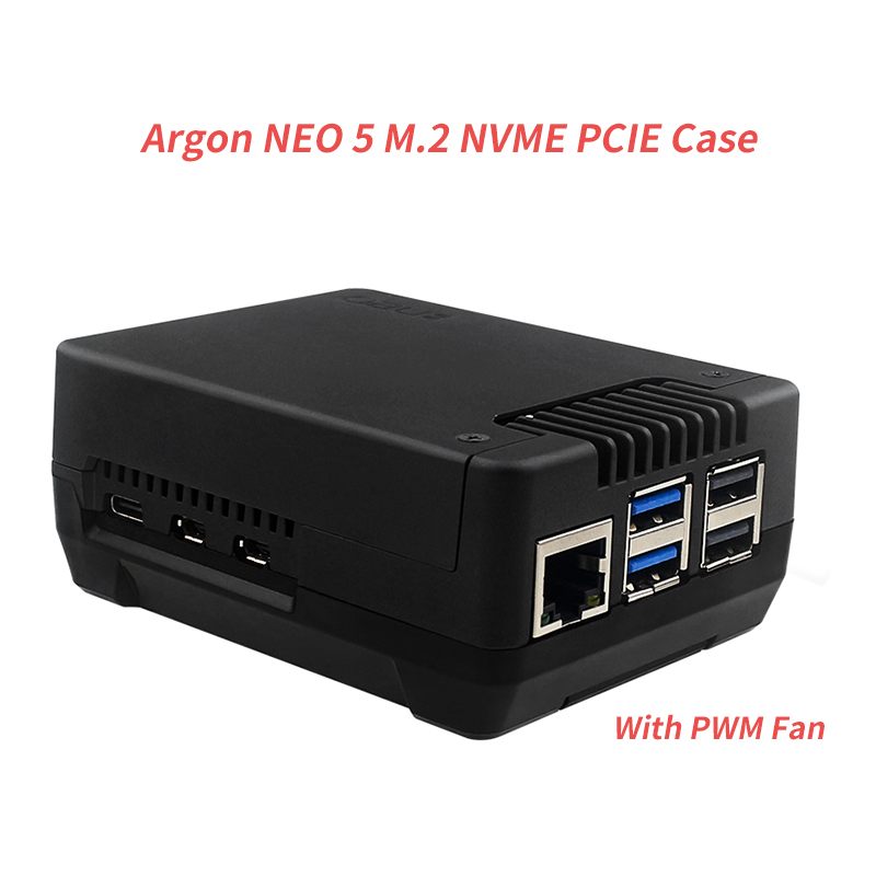 Pi Power Supply - Obudowa Argon NEO 5 M.2 NVME