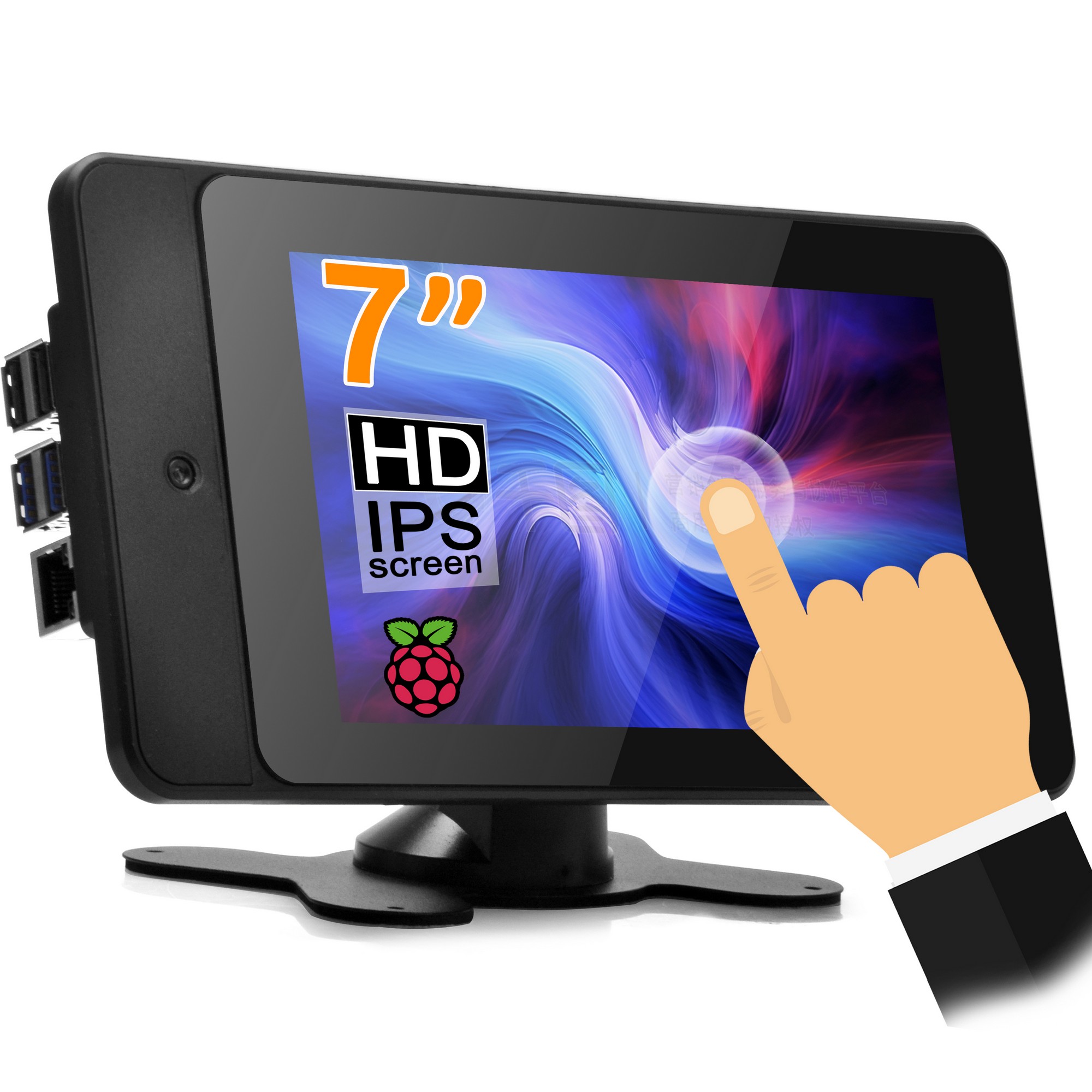 Pi 4 Case - Obudowa OSOYOO PiStudio z 7-calowym dotykowym