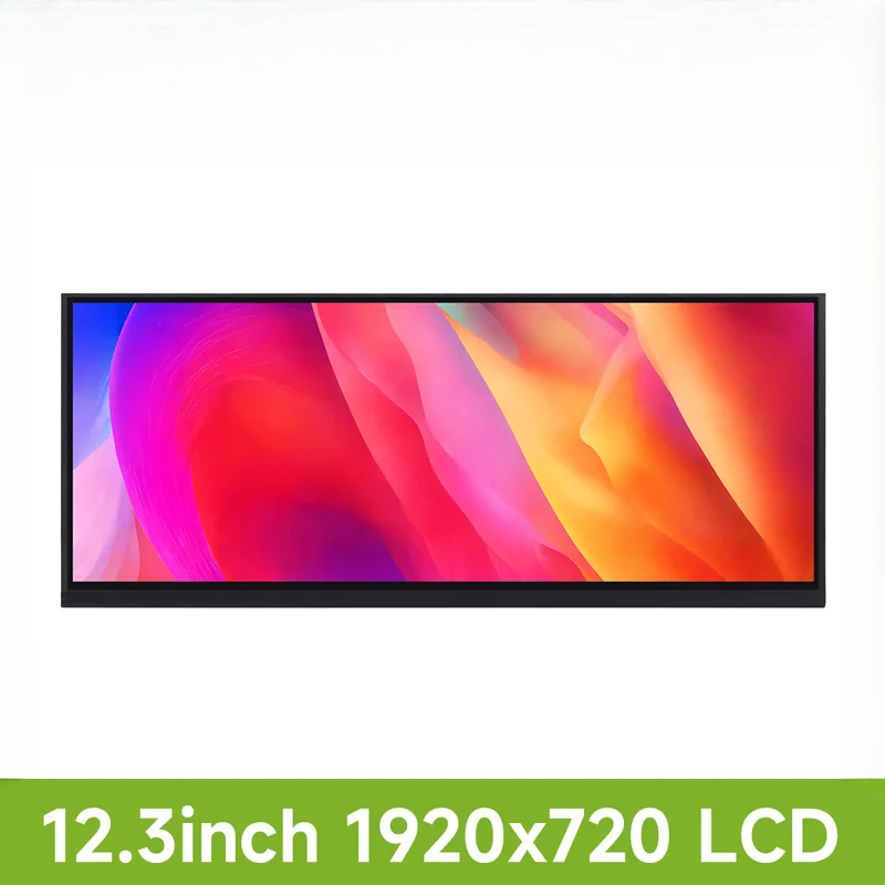 Pi Display - 12,3-calowy wyświetlacz pojemnościowy, technologia In-Cell, 1920x720,