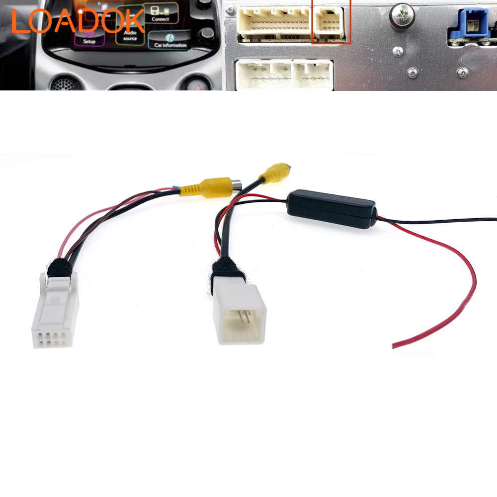 Pi Camera Cable - 8-stykowa kamera cofania tylna kamera 12V
