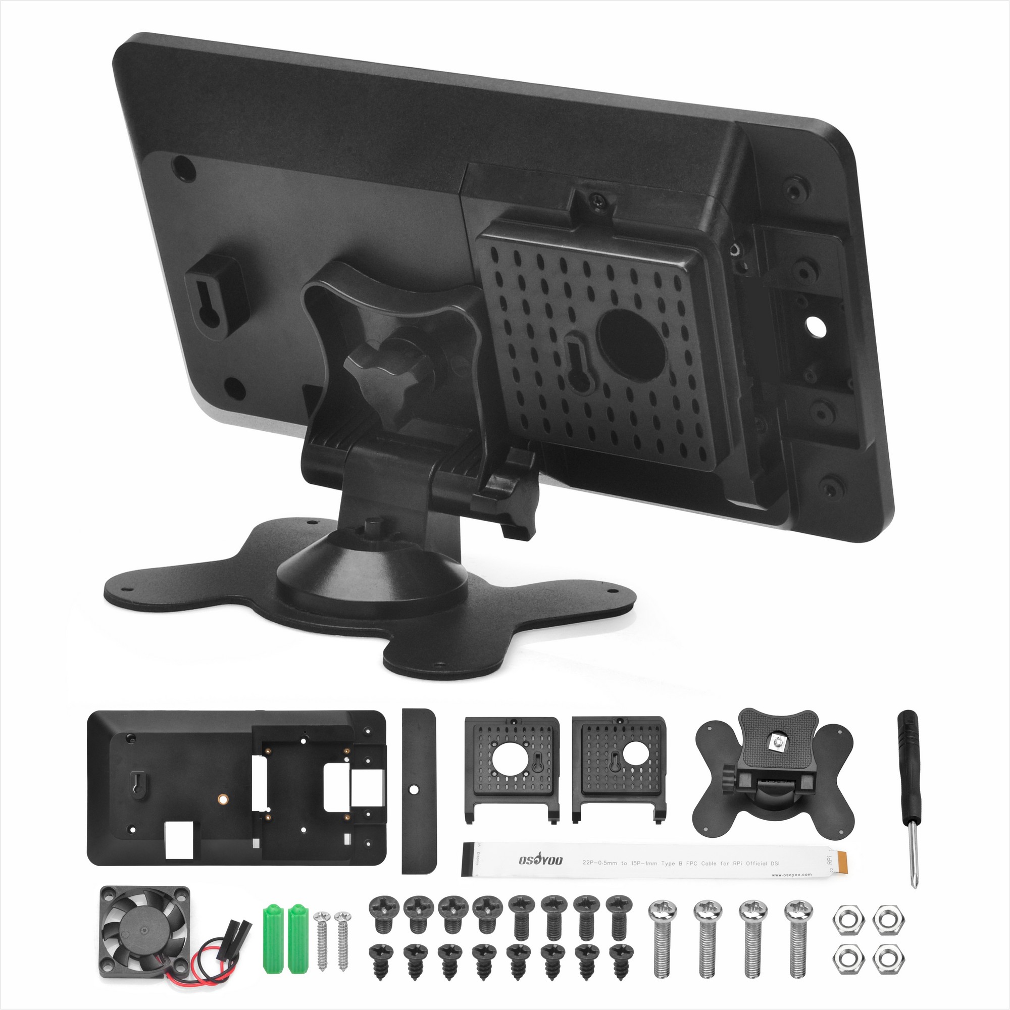 Pi 4 Case - Obudowa OSOYOO PiStudio dla Raspberry Pi