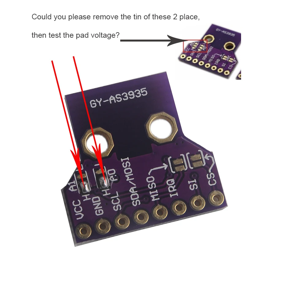 Arduino Kit - Moduł czujnika detektora wyładowań atmosferycznych GY-AS3935,