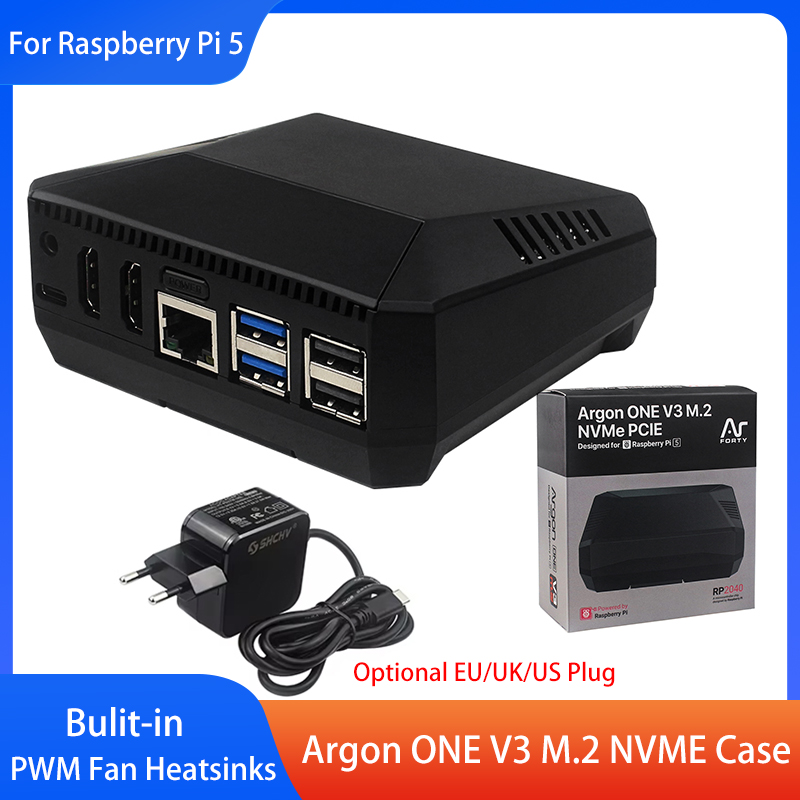 Pi Cooler - Obudowa Argon ONE V3 M.2 NVME