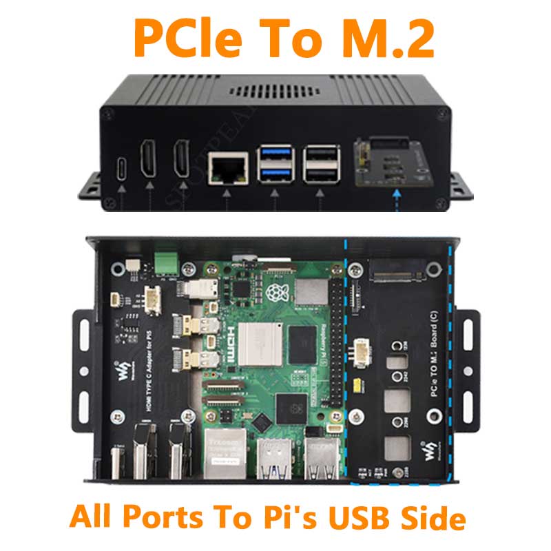 Raspberry Pi 5 - Zestaw obudowy Raspberry Pi 5 Box-C