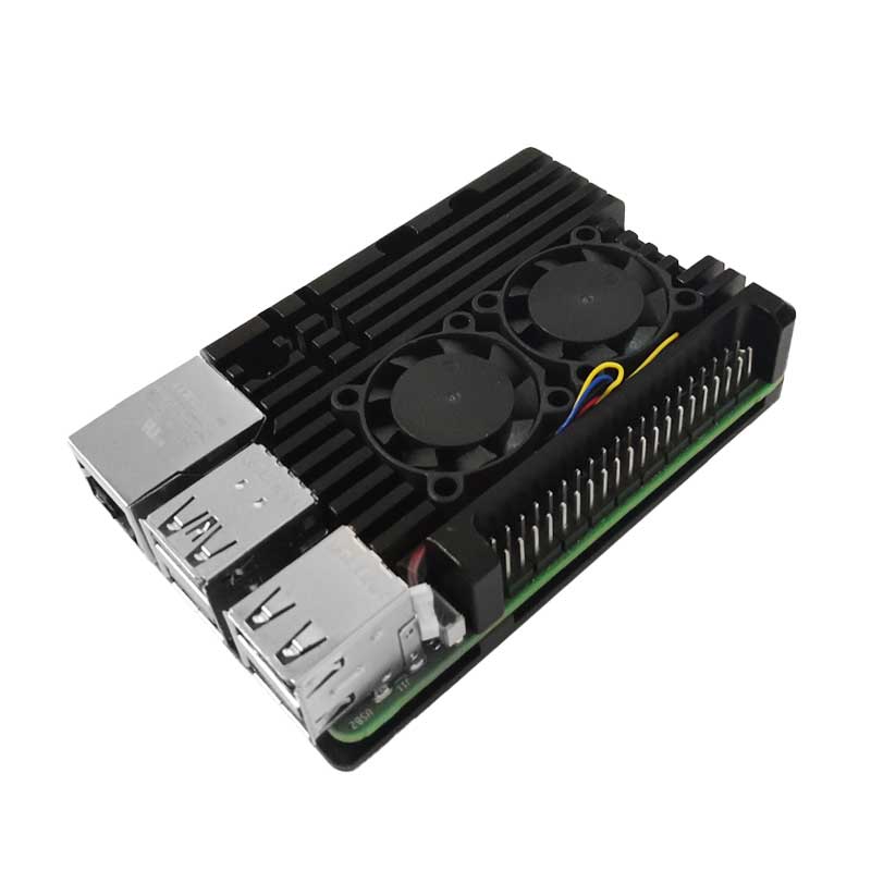 Pi 5 Case - Aluminiowa metalowa obudowa Raspberry Pi 5