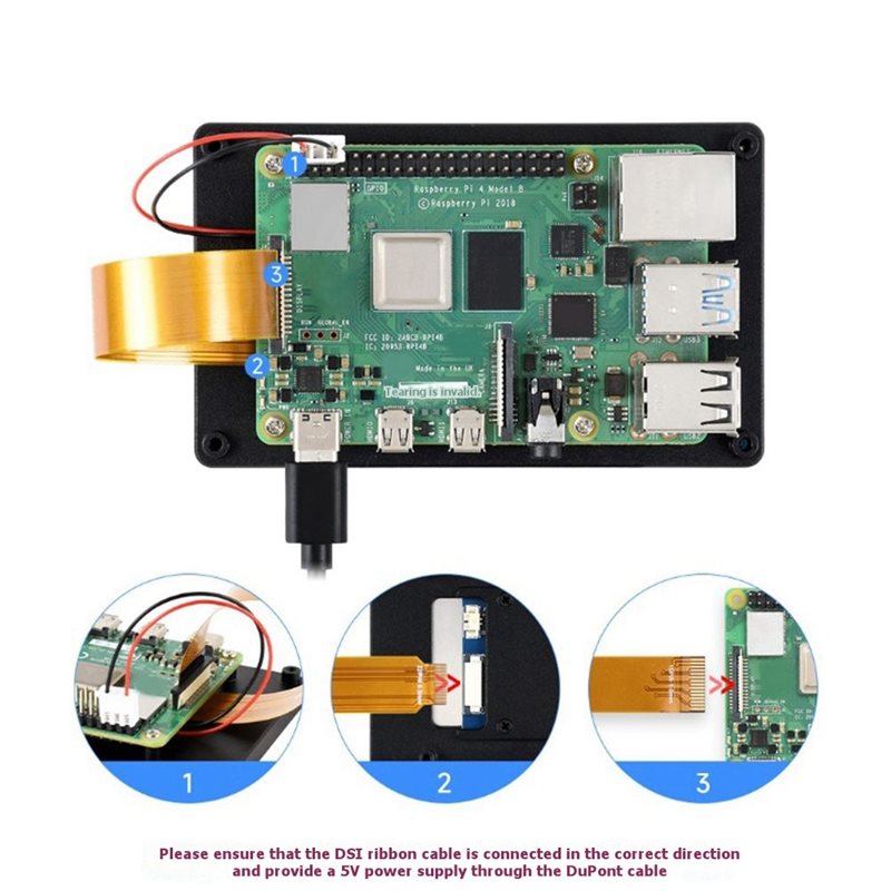 Raspberry Pi 4 - FC-[IANC-AB01] Kompatybilny z Raspberry Pi Board