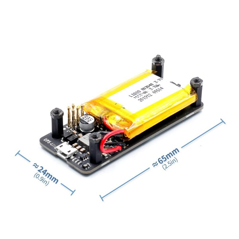 Pi Zero - Moduł UPS-Lite dla Raspberry Pi Zero