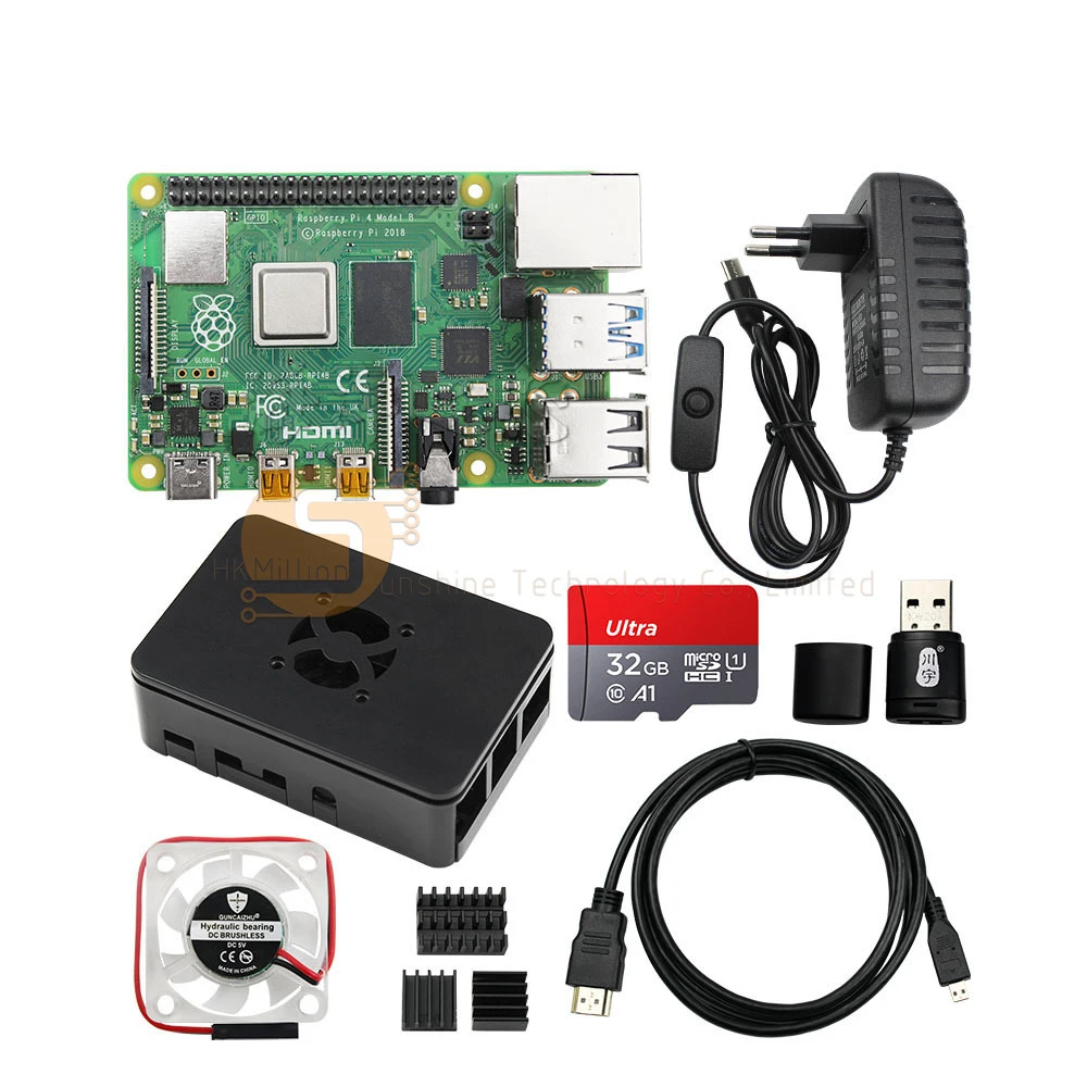 Pi 4 Case - Zestaw startowy Raspberry Pi 4 8G