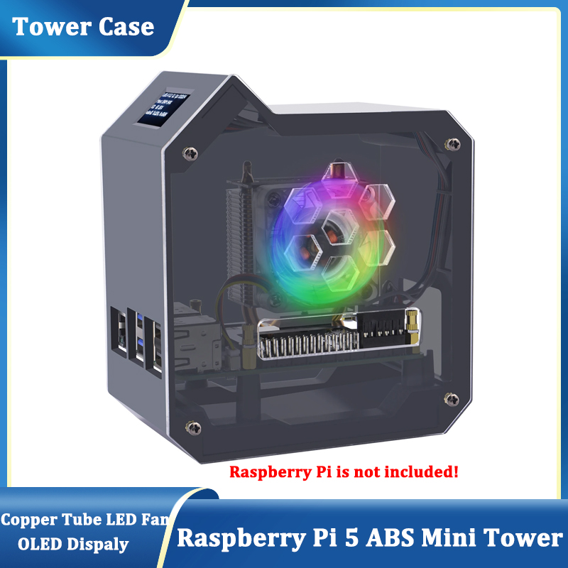 Pi 5 Case - Kompletny zestaw GeeekPi Raspberry Pi 5