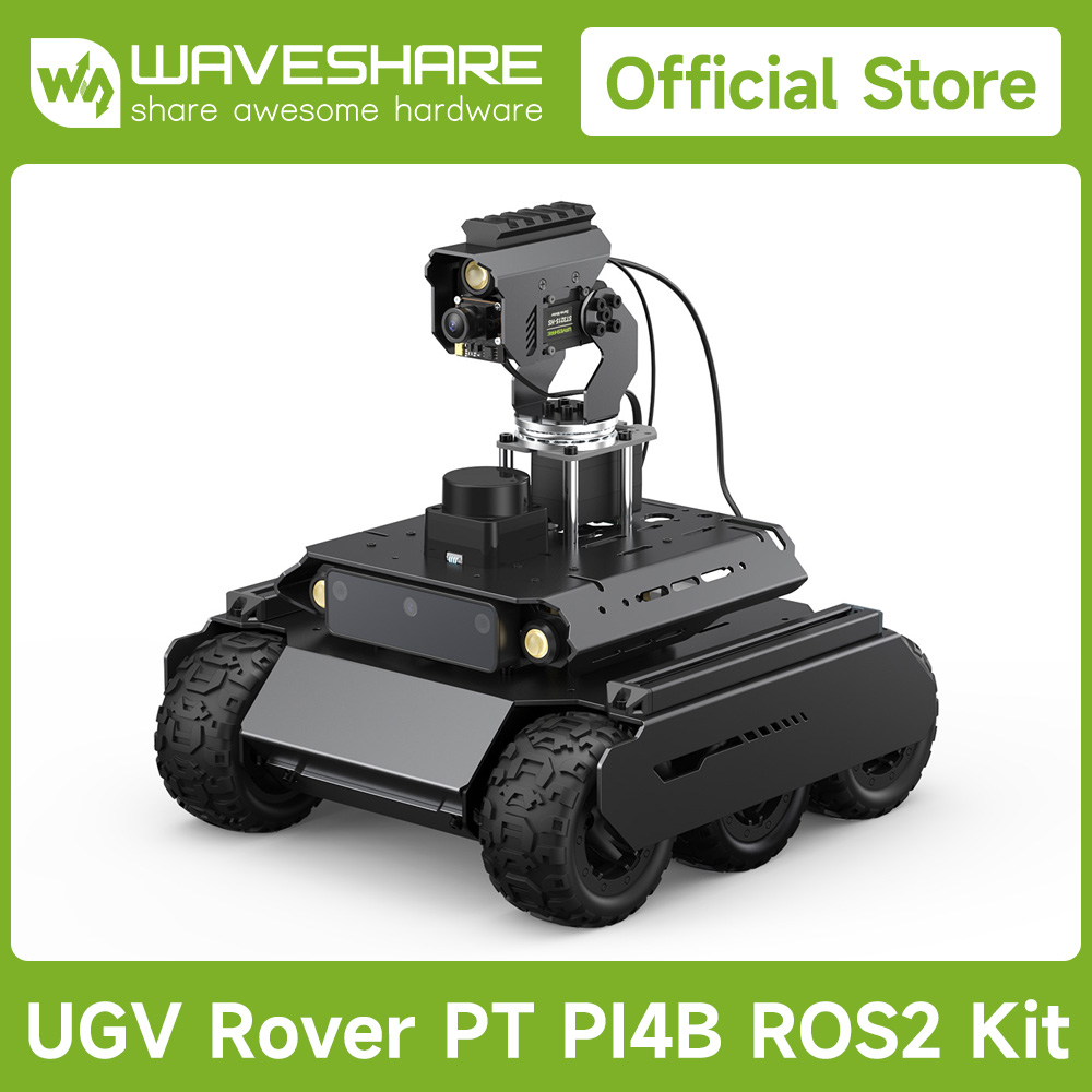 Raspberry Pi 5 - Waveshare Rover ROS 2 Robot AI