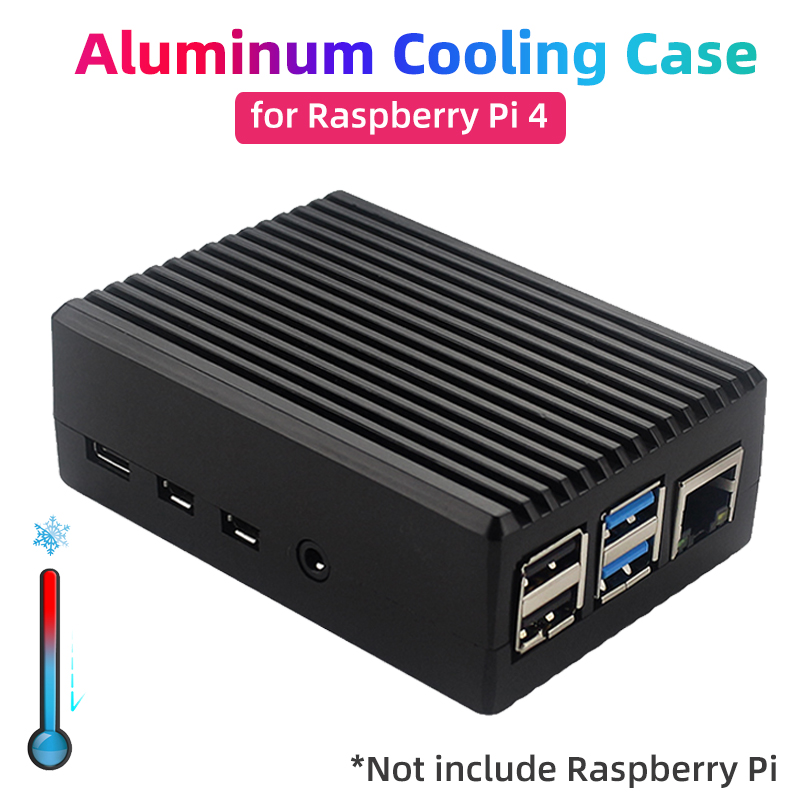 Pi 4 Case - Obudowa Raspberry Pi 4 ze stopu