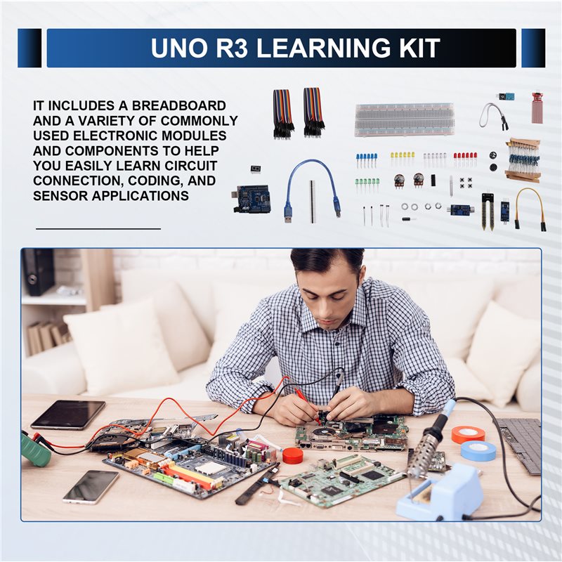 Arduino Kit - Zestaw startowy B24B dla Arduino, kompatybilny