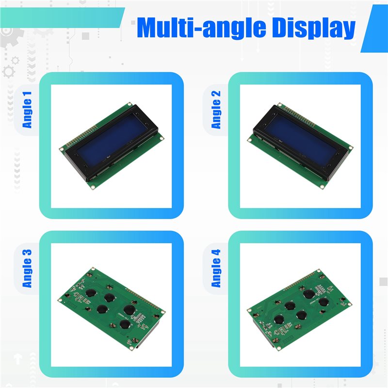 Pi Display - Moduł LCD2004, kompatybilny z Arduino i