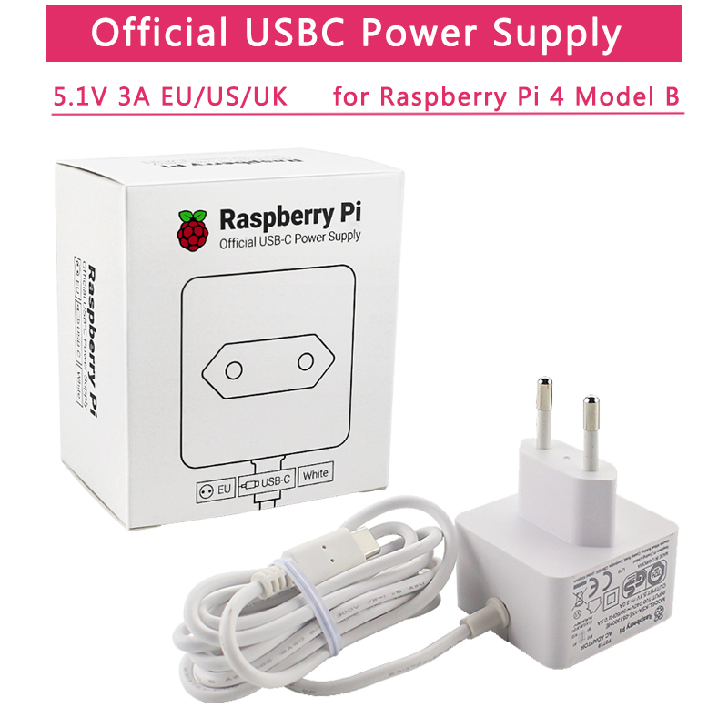 Pi 4 Case - Oficjalny zasilacz Raspberry Pi 4 5V