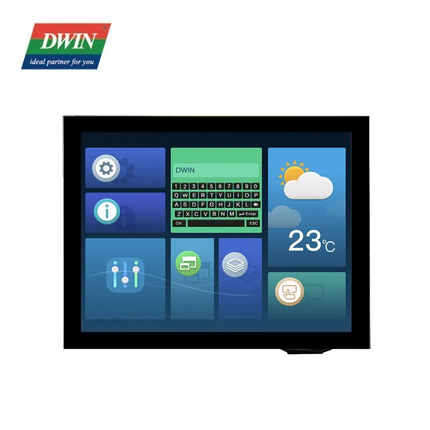 Raspberry Pi - 2026 DWIN 8-calowy ekran dotykowy LCD