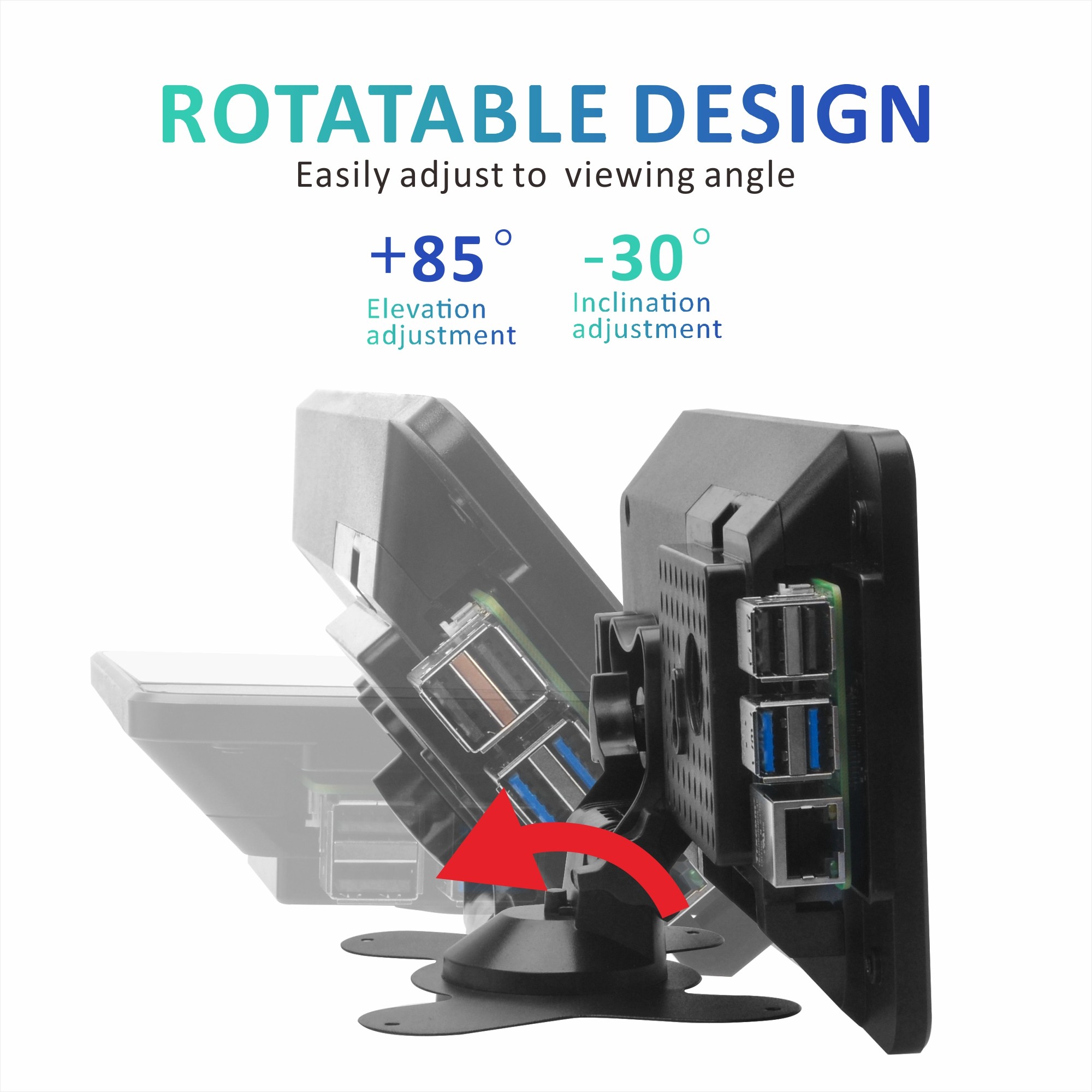 Obudowa OSOYOO PiStudio z 7-ca – Pi 4 Case recenzja i cena