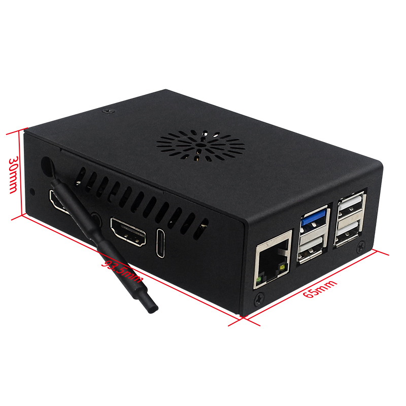 Obudowa Orange Pi 5 Max z went – Pi 5 Case recenzja i cena