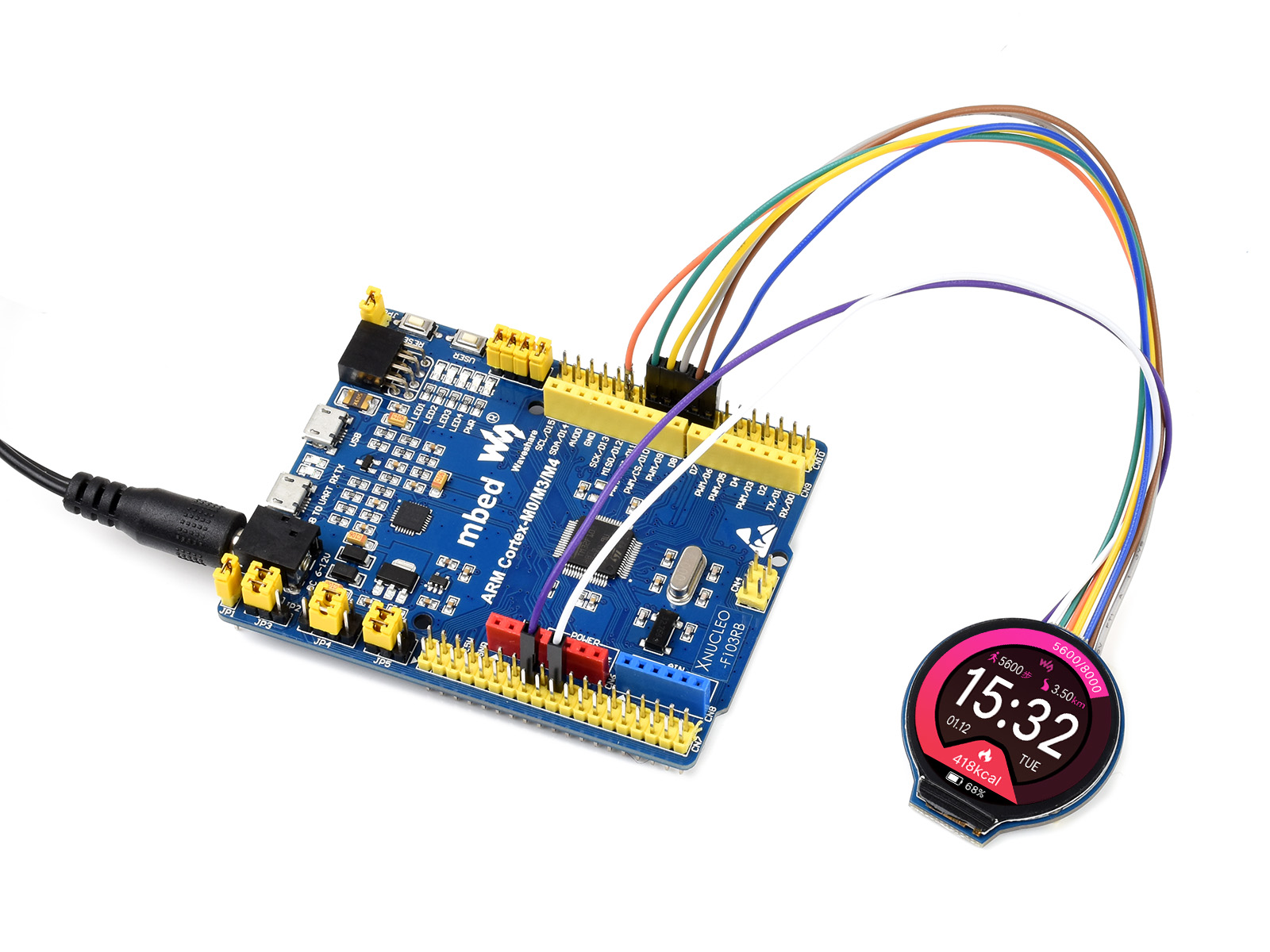 Moduł wyświetlacza LCD Wavesha – Pi Display recenzja i cena