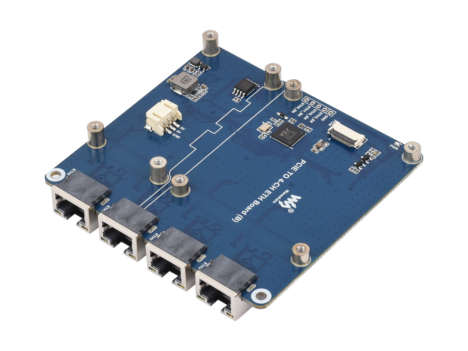 Karta Waveshare PCIe TO 4-Ch G – Raspberry Pi 4 recenzja i cena