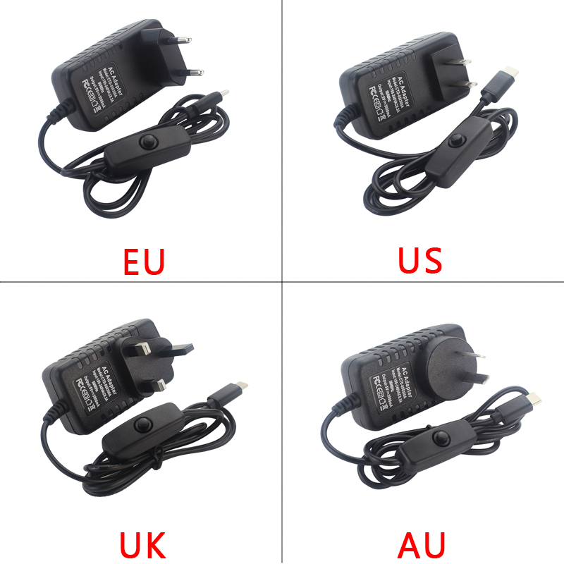 Zasilacz 5V 3A Raspberry Pi 4  – Pi Power Supply recenzja i cena