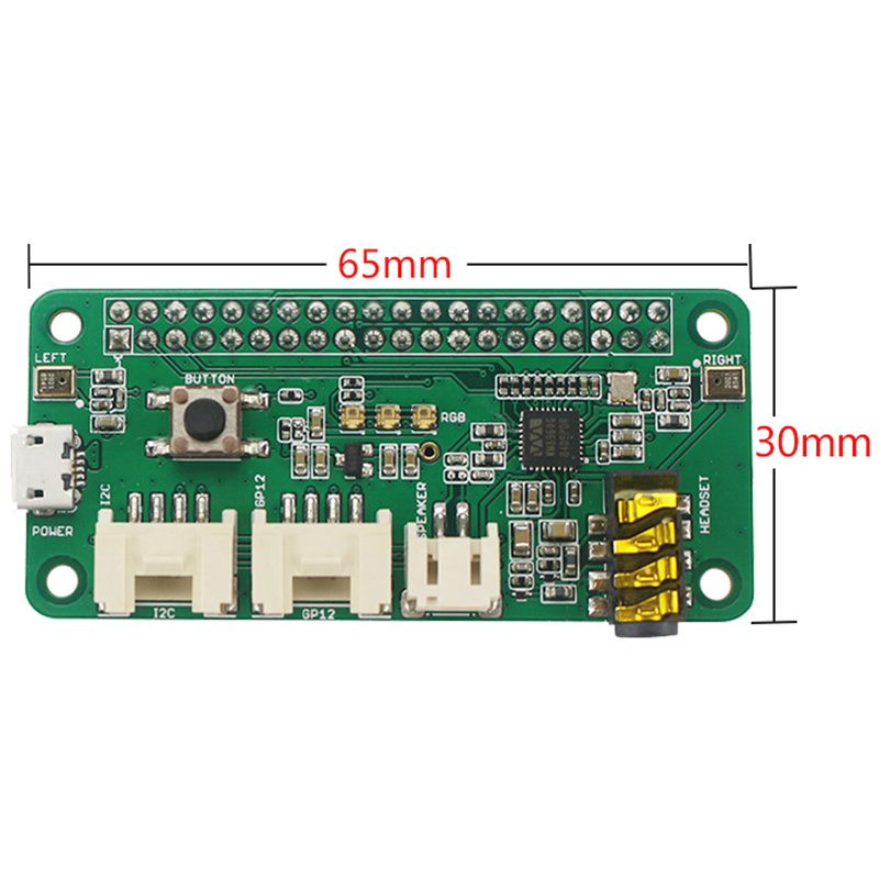 ReSpeaker 2-Mics Pi Hat dla 4  – Pi Zero recenzja i cena