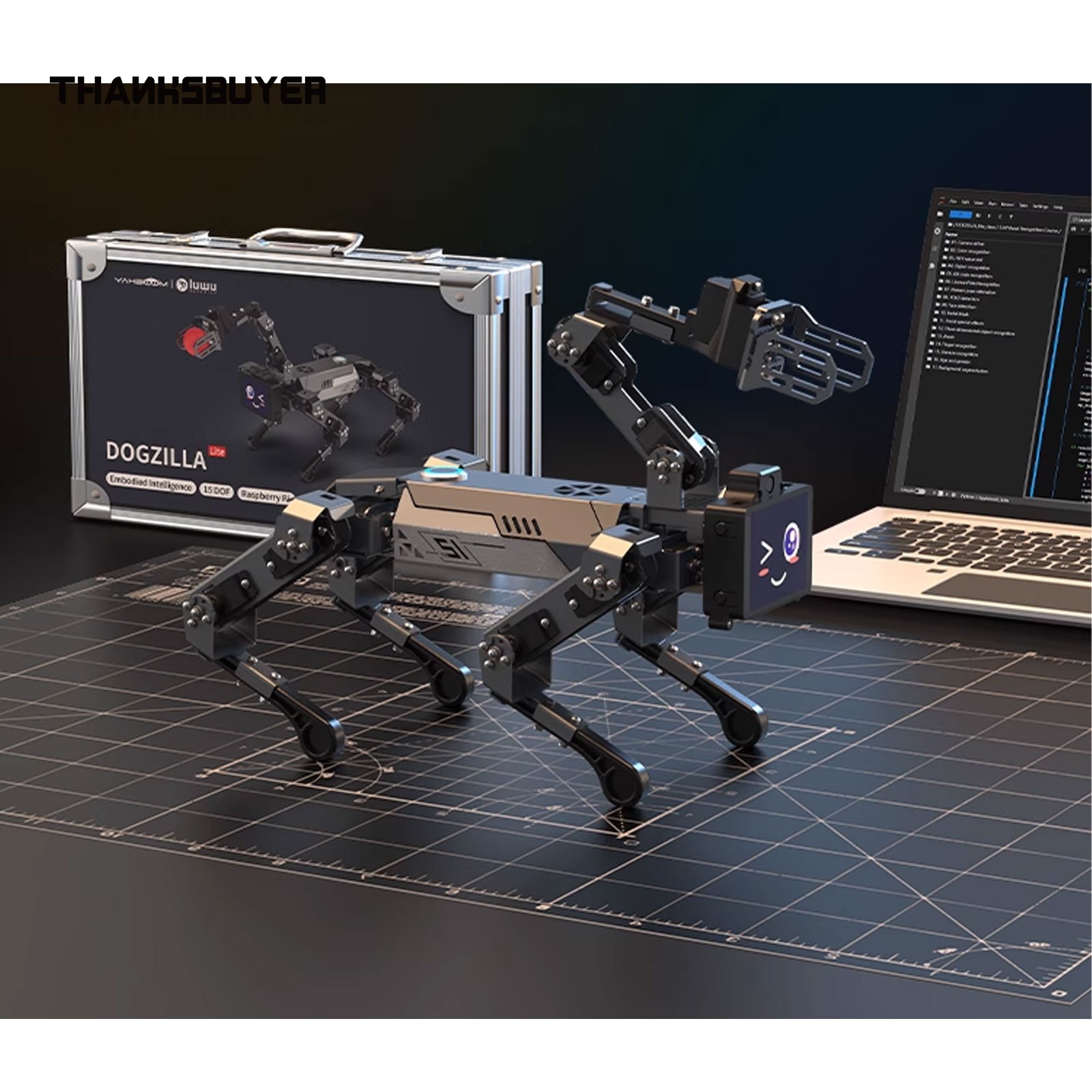 DOGZILLA-Lite 15DOF AI Bionicz – Raspberry Pi recenzja i cena