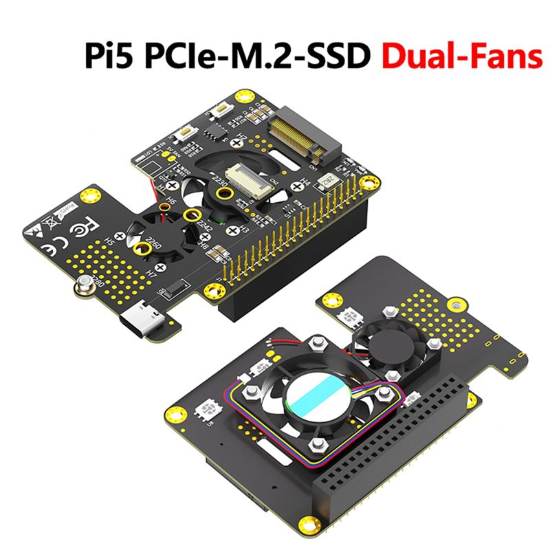Adapter PCIe do M.2 NVMe SSD 3 – Pi 5 Case recenzja i cena