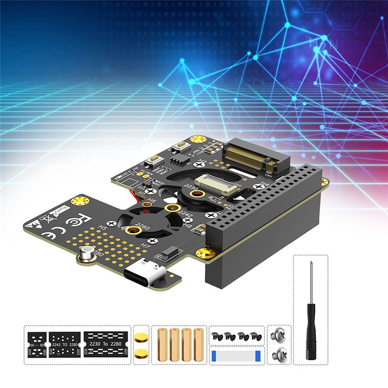 Adapter PCIe do M.2 NVMe SSD 3 – Pi 5 Case recenzja i cena
