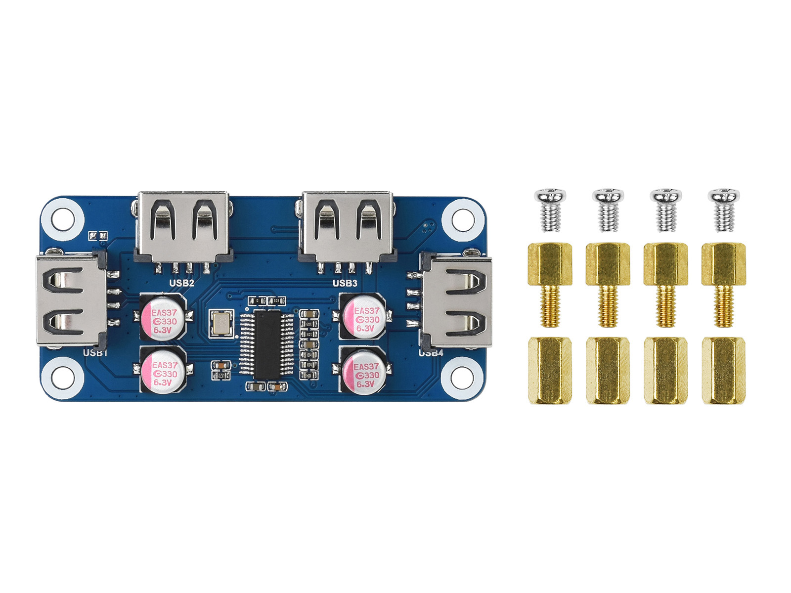 Waveshare USB HUB HAT (B) 4x p – Pi Zero recenzja i cena