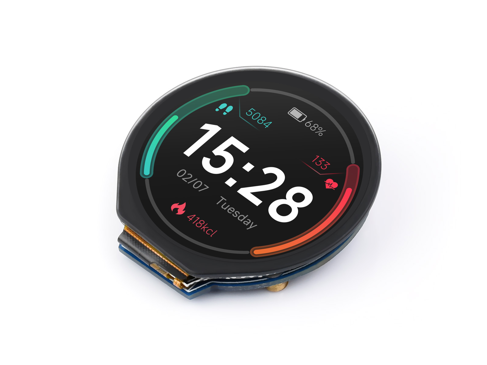 Moduł wyświetlacza LCD Wavesha – Pi Display recenzja i cena