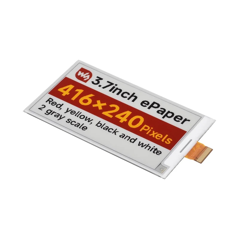 3,7-calowy wyświetlacz E-Paper – Pi Display recenzja i cena