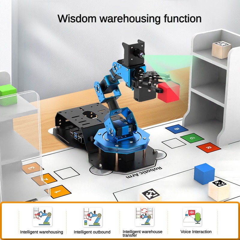 Ramię robota 6 DOF z serwowym  – Raspberry Pi Kit recenzja i cena