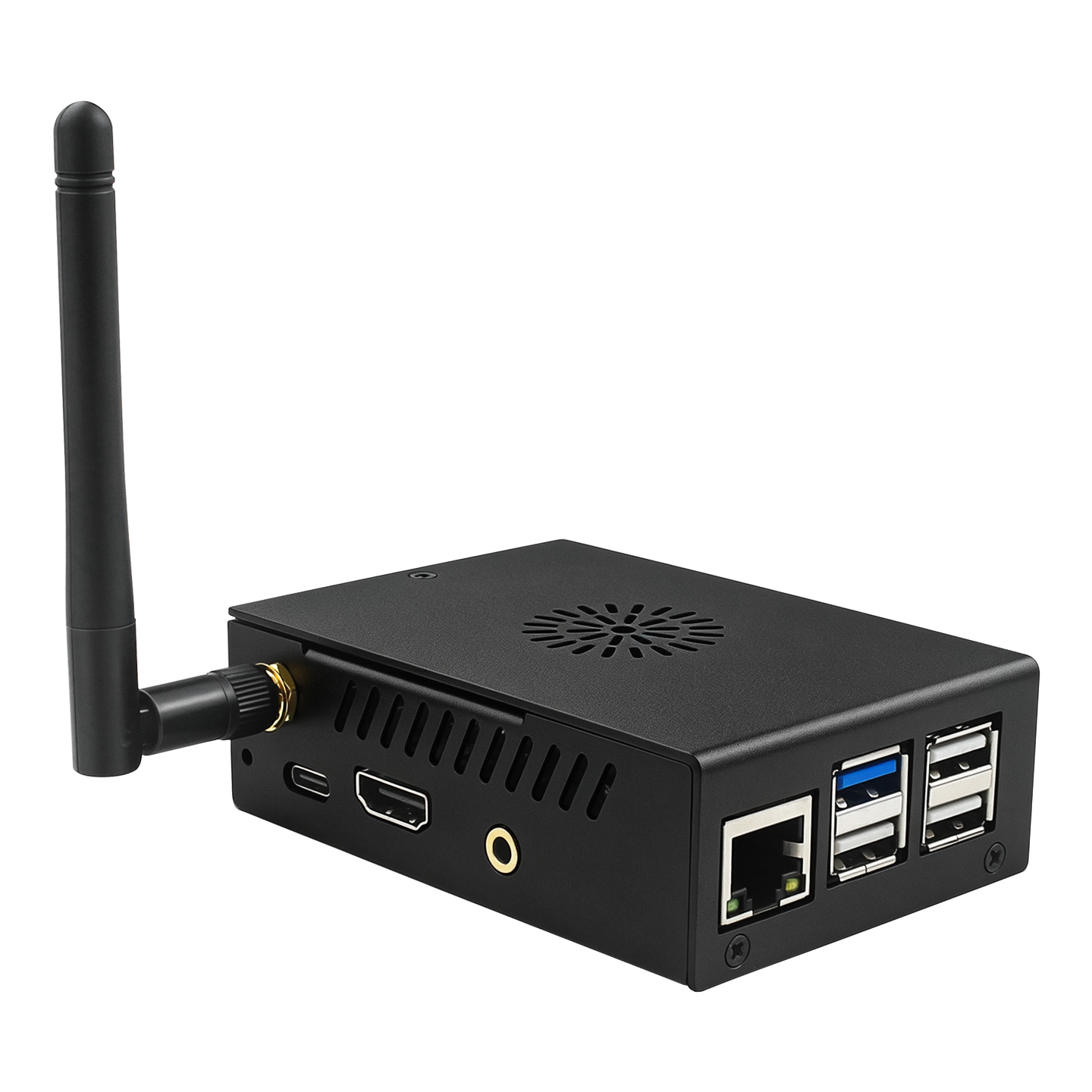 Metalowa obudowa Orange Pi 4 P – Pi Power Supply recenzja i cena