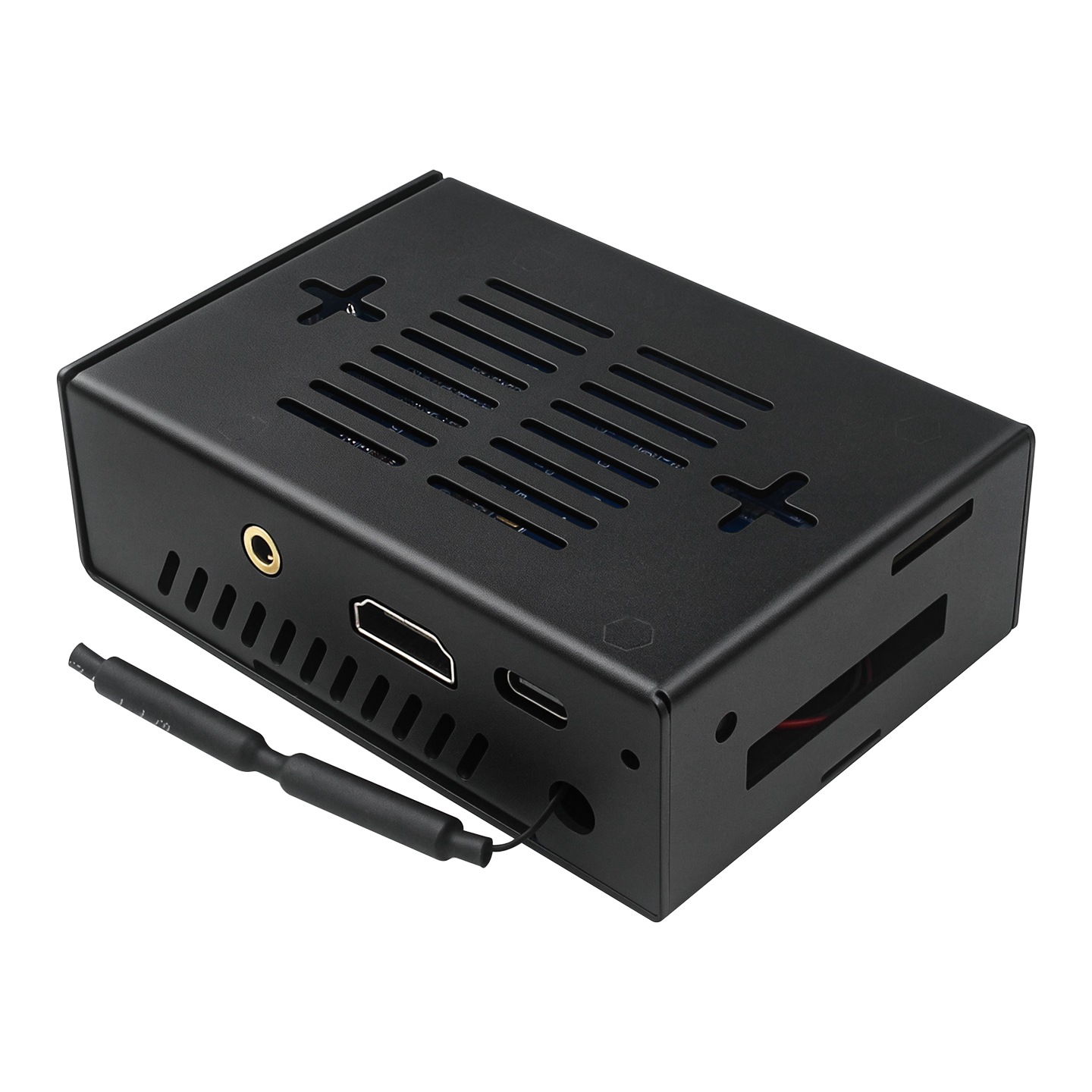Metalowa obudowa Orange Pi 4 P – Pi Power Supply recenzja i cena