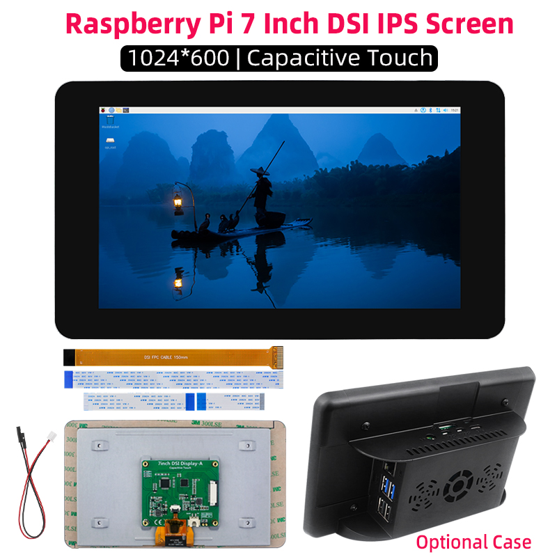 Raspberry Pi 7-calowy wyświetl – Pi 5 Case recenzja i cena