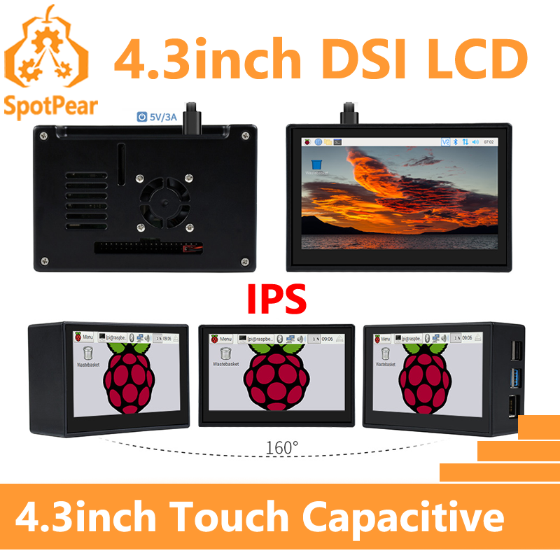 Wyświetlacz DSI Raspberry Pi 4 – Pi 5 Case recenzja i cena