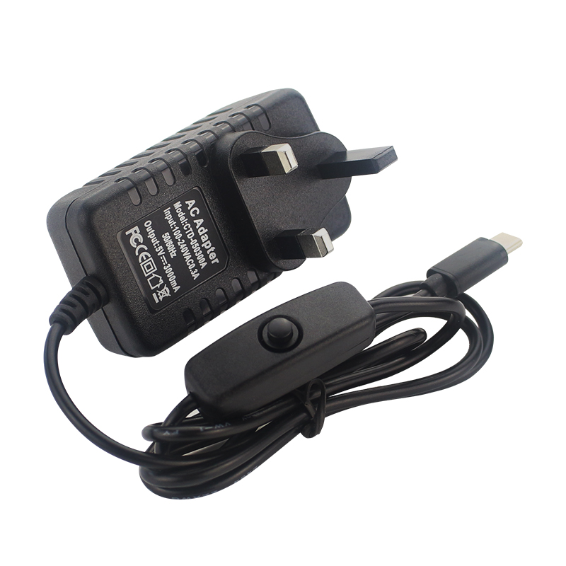 Zasilacz 5V 3A z włącznikiem/w – Pi Power Supply recenzja i cena