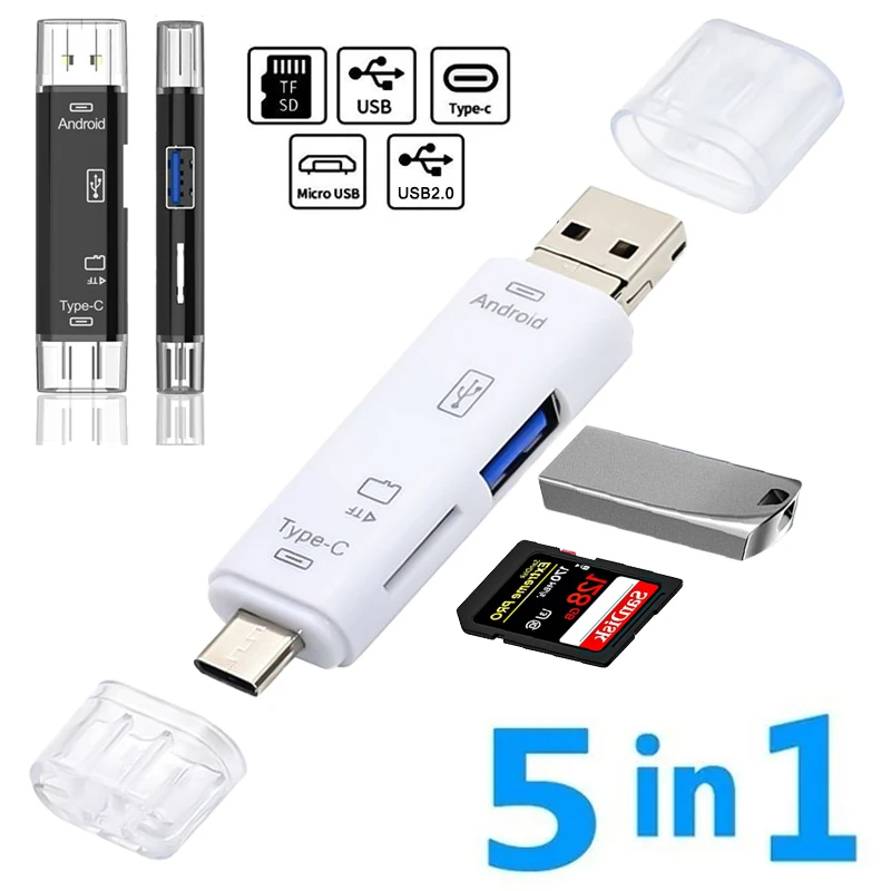 5 w 1 wielofunkcyjny czytnik k – Micro Sd Card recenzja i cena