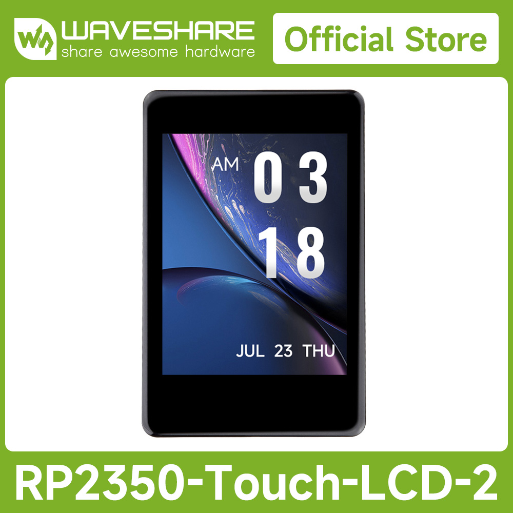 Waveshare RP2350 2-calowa płyt – Pi Display recenzja i cena