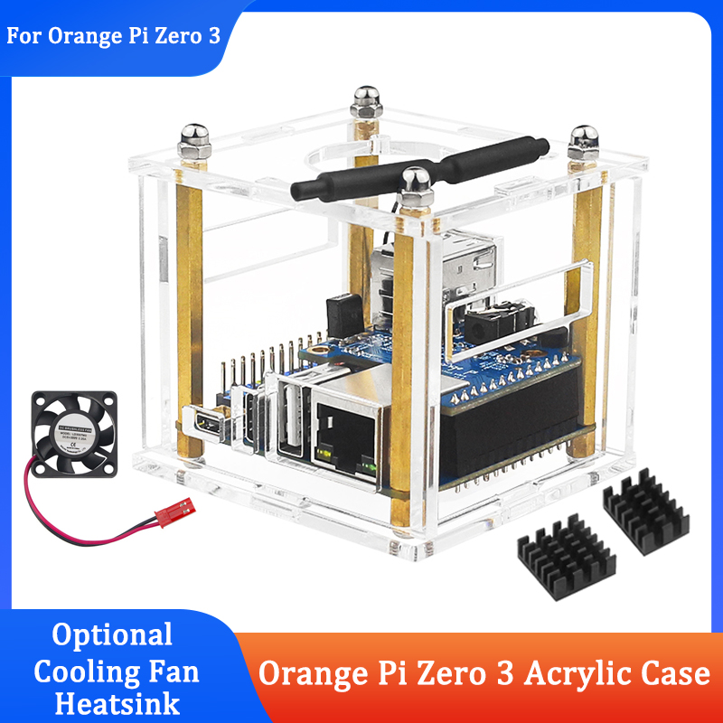 Akrylowa obudowa Orange Pi Zer – Pi Power Supply recenzja i cena