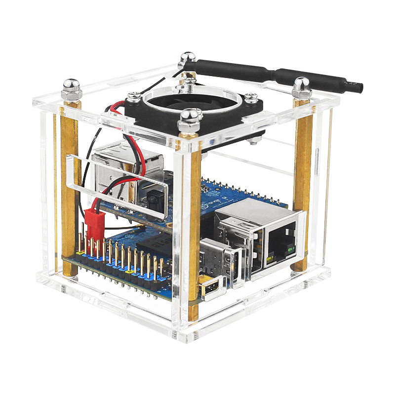 Akrylowa obudowa Orange Pi Zer – Pi Power Supply recenzja i cena