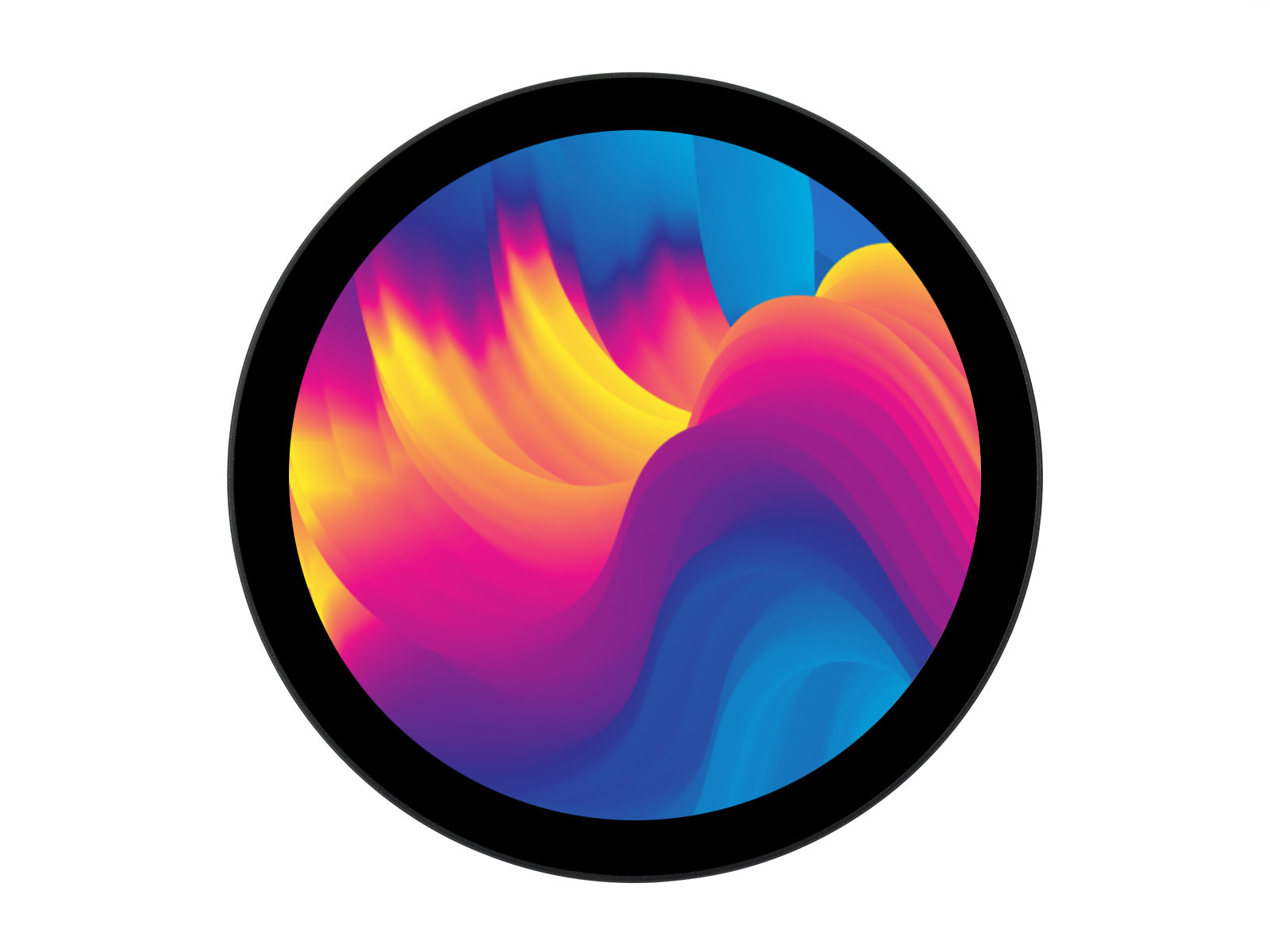 Waveshare 5-calowy okrągły dot – Pi Display recenzja i cena