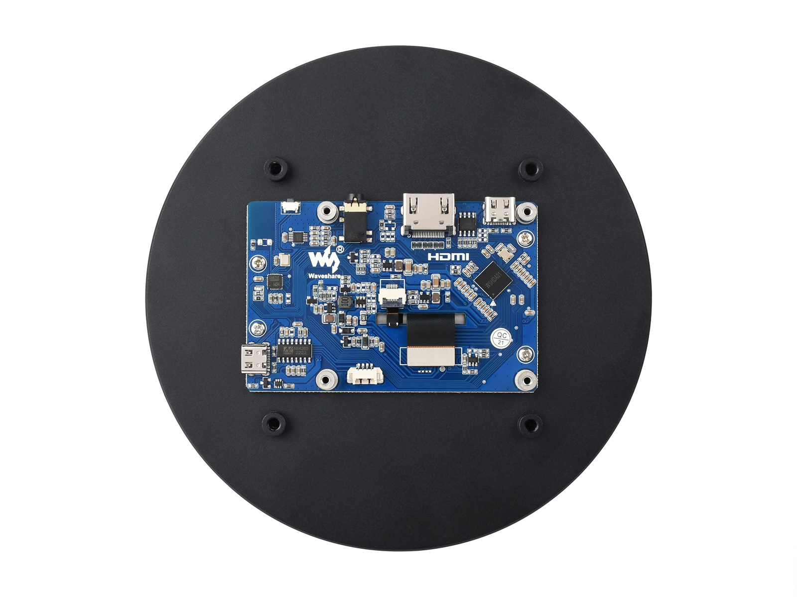 Waveshare 5-calowy okrągły dot – Pi Display recenzja i cena