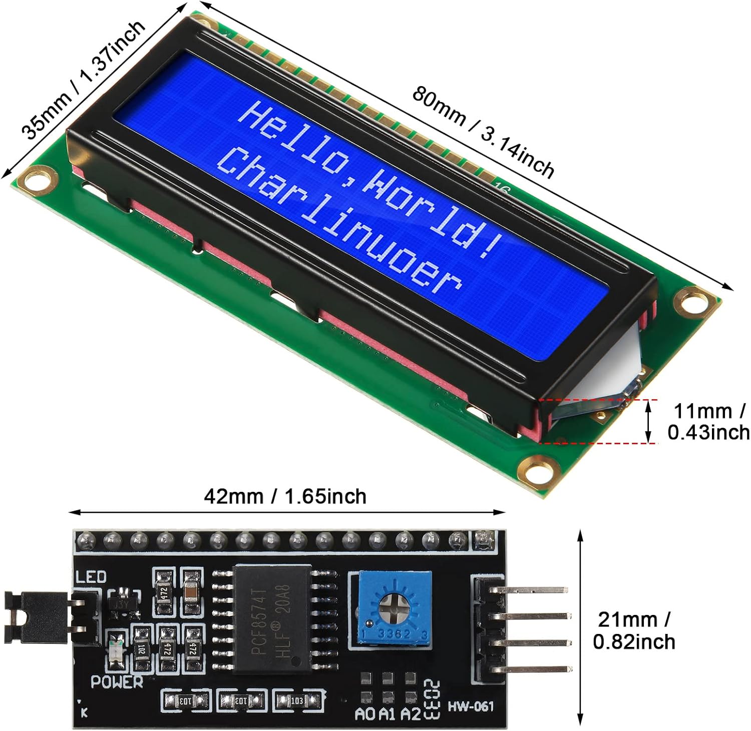 1 zestaw wyświetlacza LCD 1602 – Raspberry Pi 4 recenzja i cena