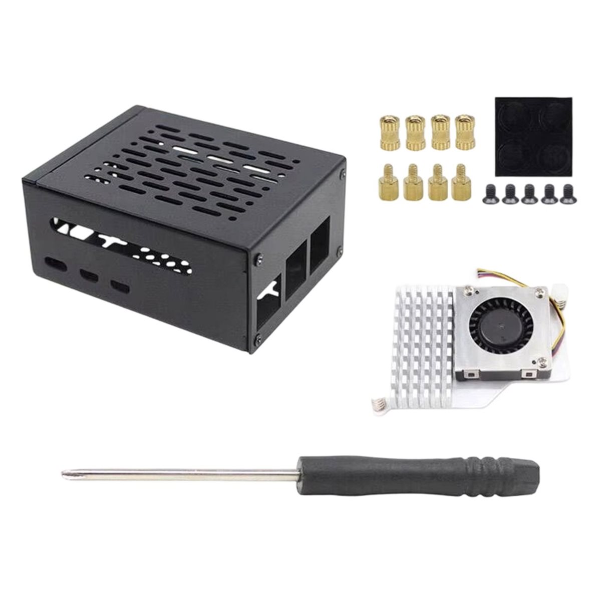 Metalowa obudowa HGHO z wentyl – Raspberry Pi 5 recenzja i cena