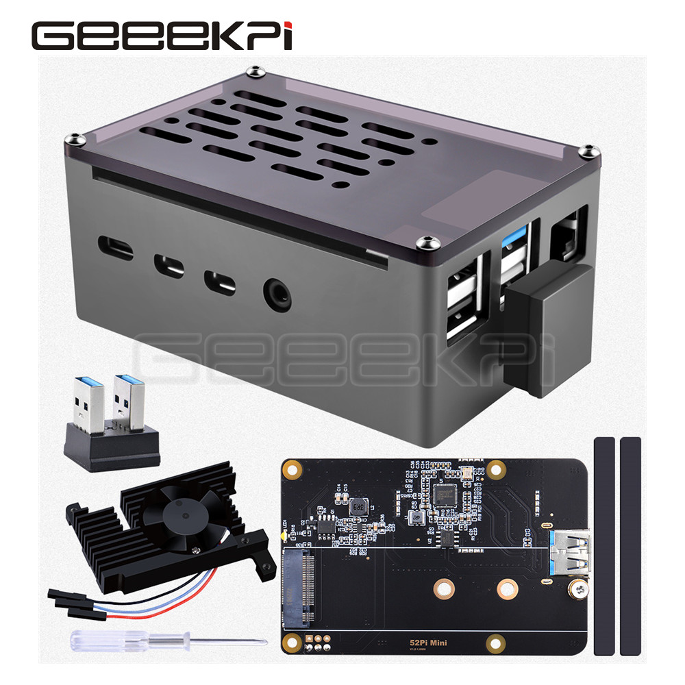 GeeekPi Aluminum Brick Case Bl – Pi 4 Case recenzja i cena