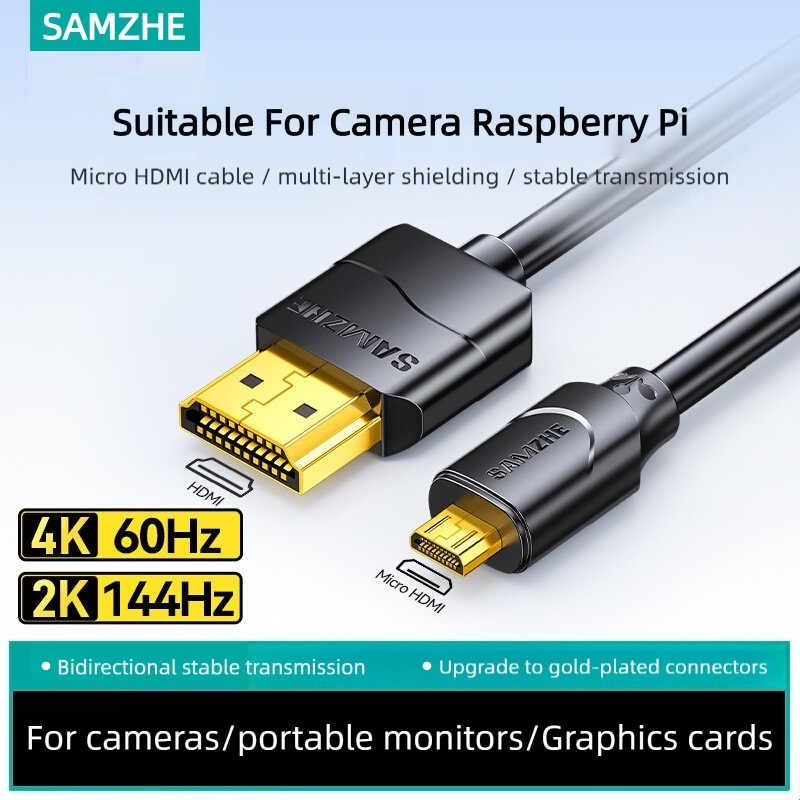 SAMZHE – kabel Micro HDMI do H – Pi Camera Cable recenzja i cena
