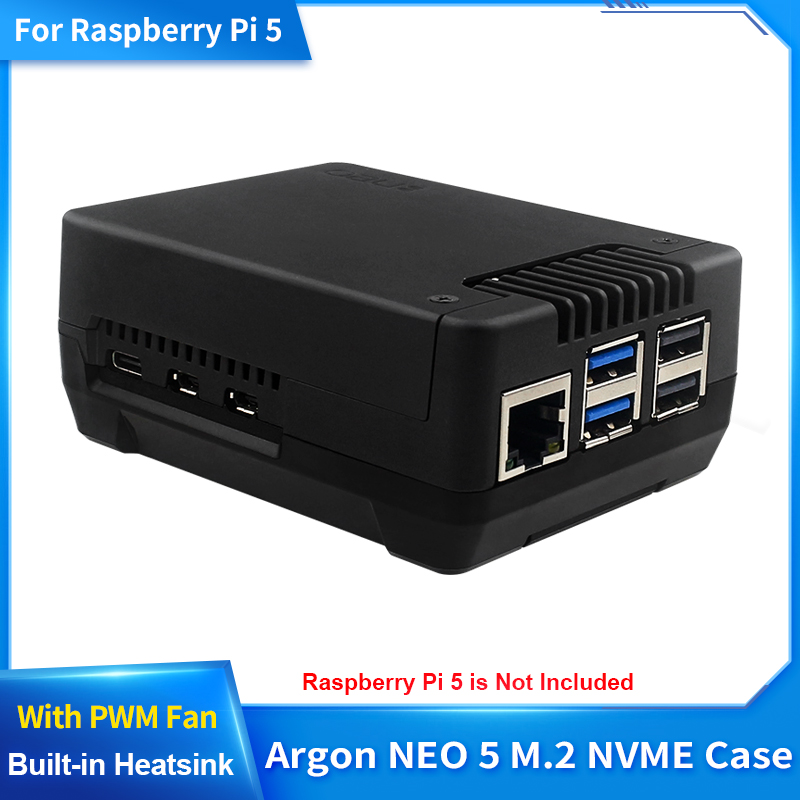 Obudowa Argon NEO 5 M.2 NVME P – Pi 5 Case recenzja i cena