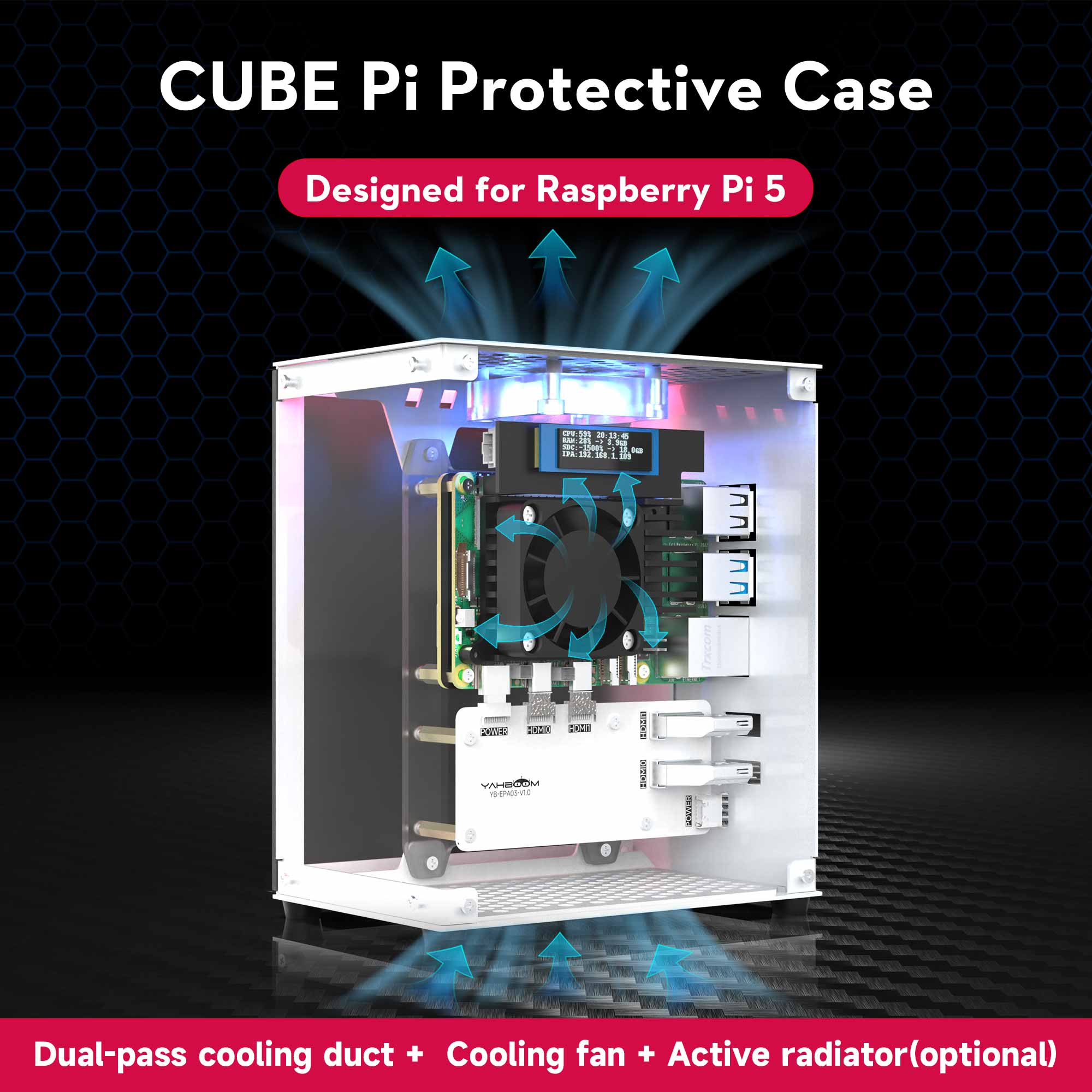 Zestaw ochronny Raspberry Pi 5 – Pi 5 Case recenzja i cena