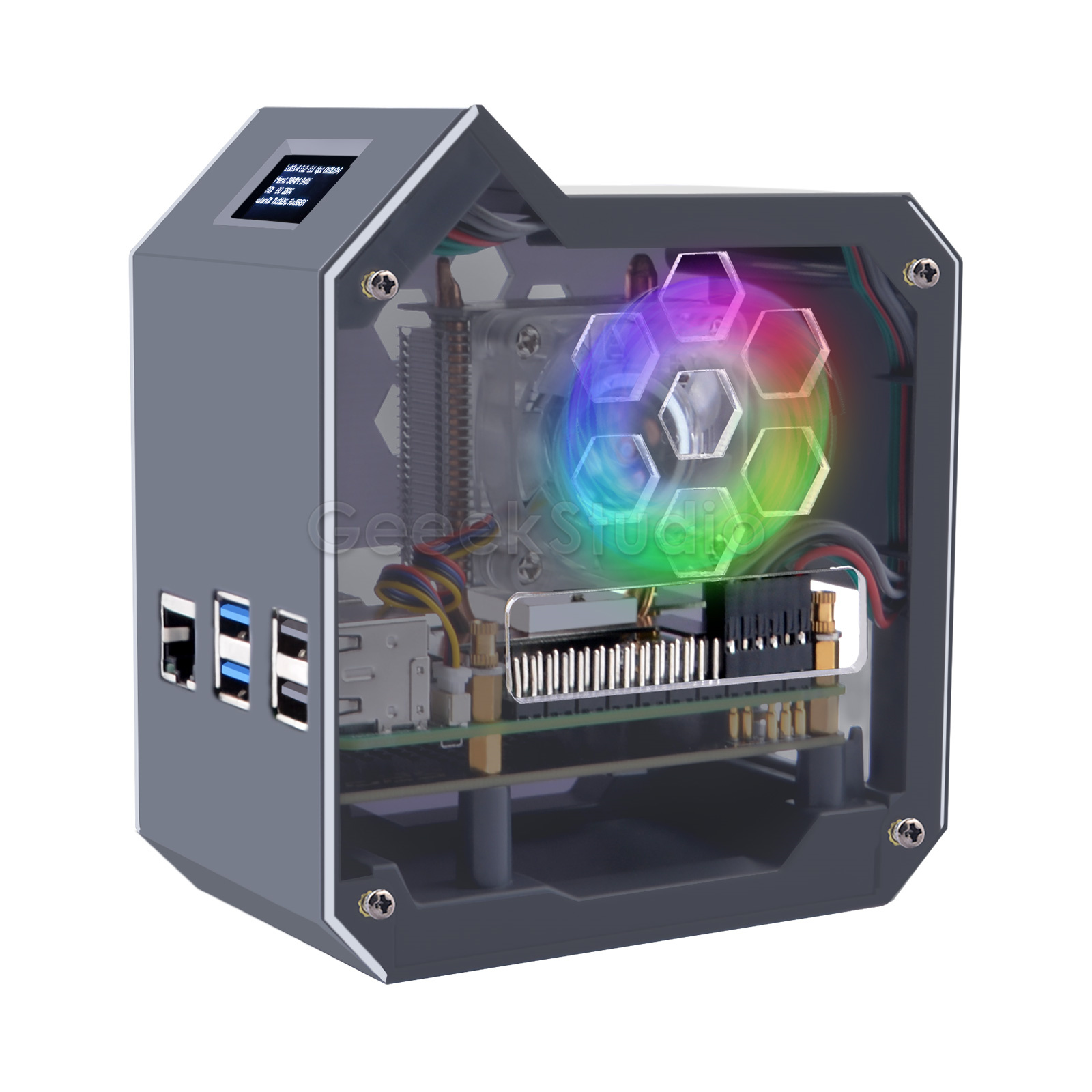 Zestaw NAS N07 Minitower NVMe  – Pi 5 Case recenzja i cena